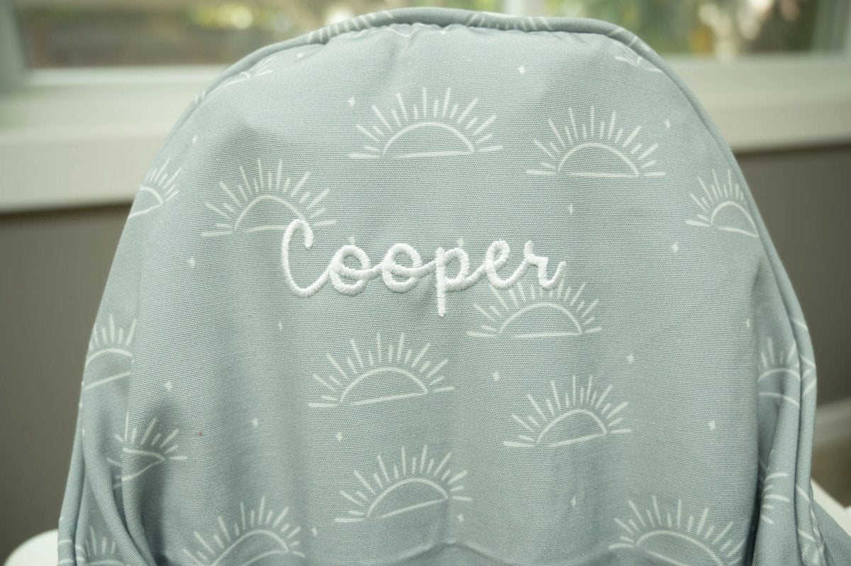 Little Joy Co. Sage Suns IKEA Antilop Cushion Cover White Sun Print - Everetts Place Boutique - 