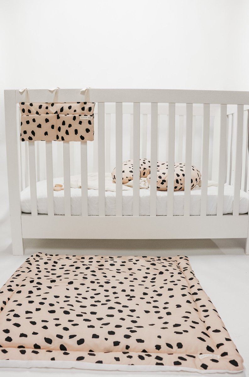 Little Mae & Co Sahara Baby Crib Diaper Caddy Storage Organizer Nursery Room - 