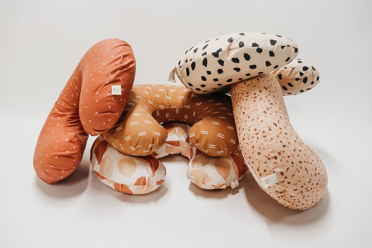 Little Mae & Co Sahara Nursing Pillow Cover for Feeding and Tummy Time - 