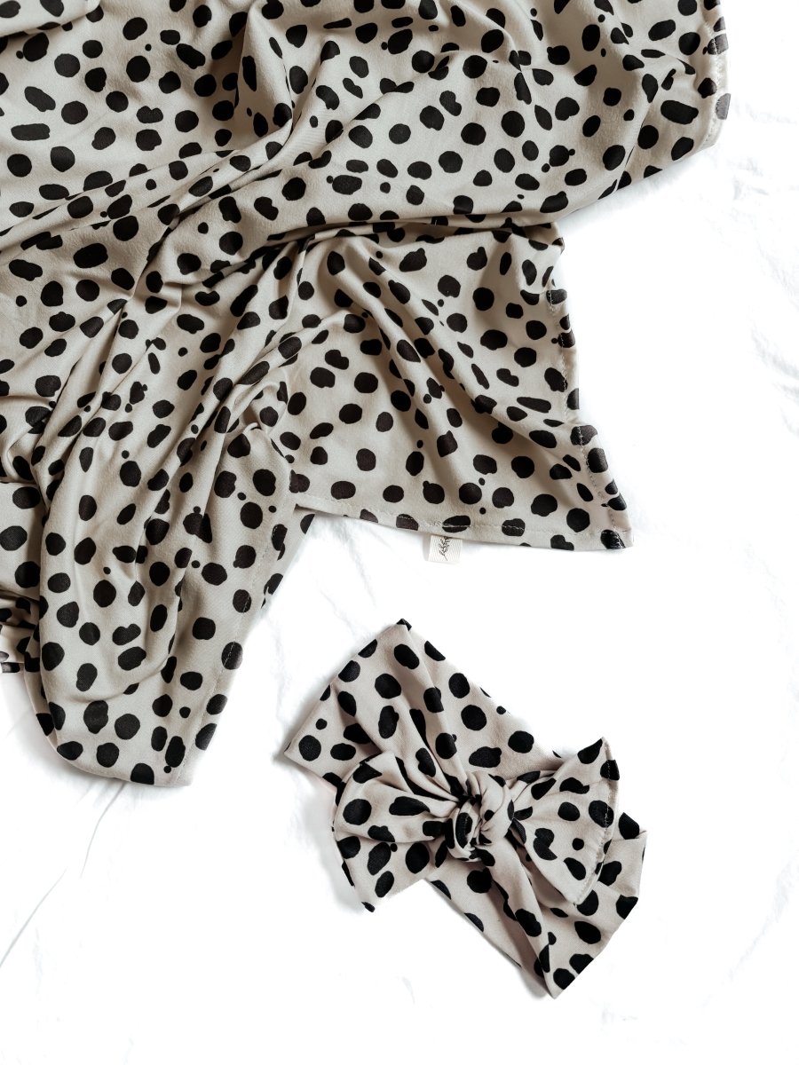 Little Mae & Co Sahara Swaddle Set For Newborns Bolero Knit Baby Gift - Everetts Place Boutique - 