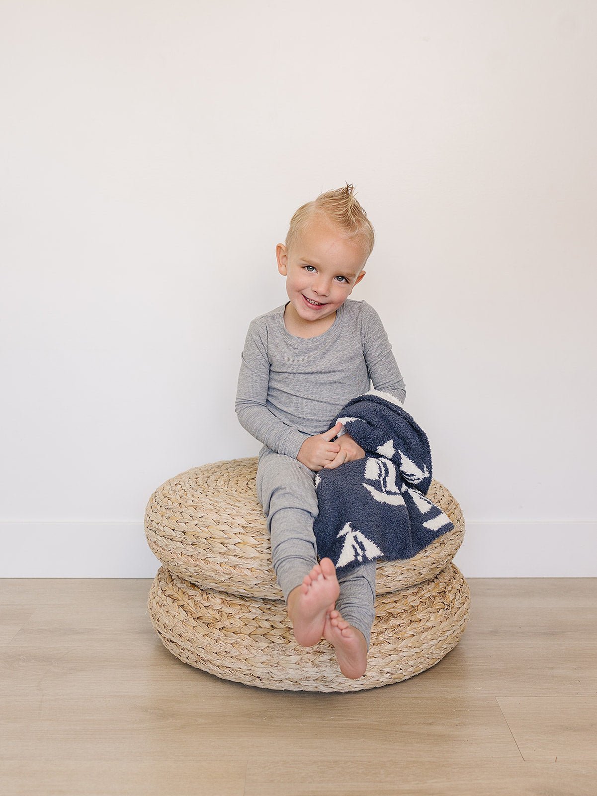Mebie Baby Sailboat Plush Blanket - 