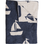 Sailboat Plush Blanket - Triangle, Scarf | Everetts Place