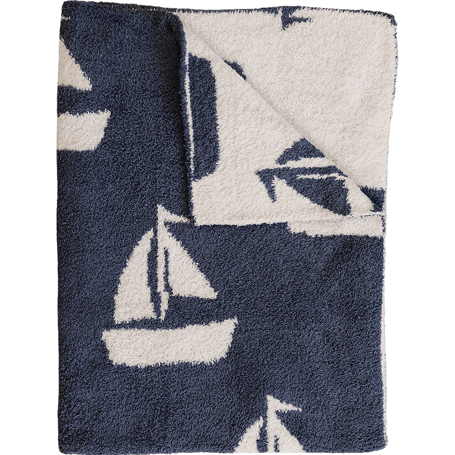 Sailboat Plush Blanket - Triangle, Scarf | Everetts Place