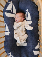 Mebie Baby Sailboat Plush Blanket - 