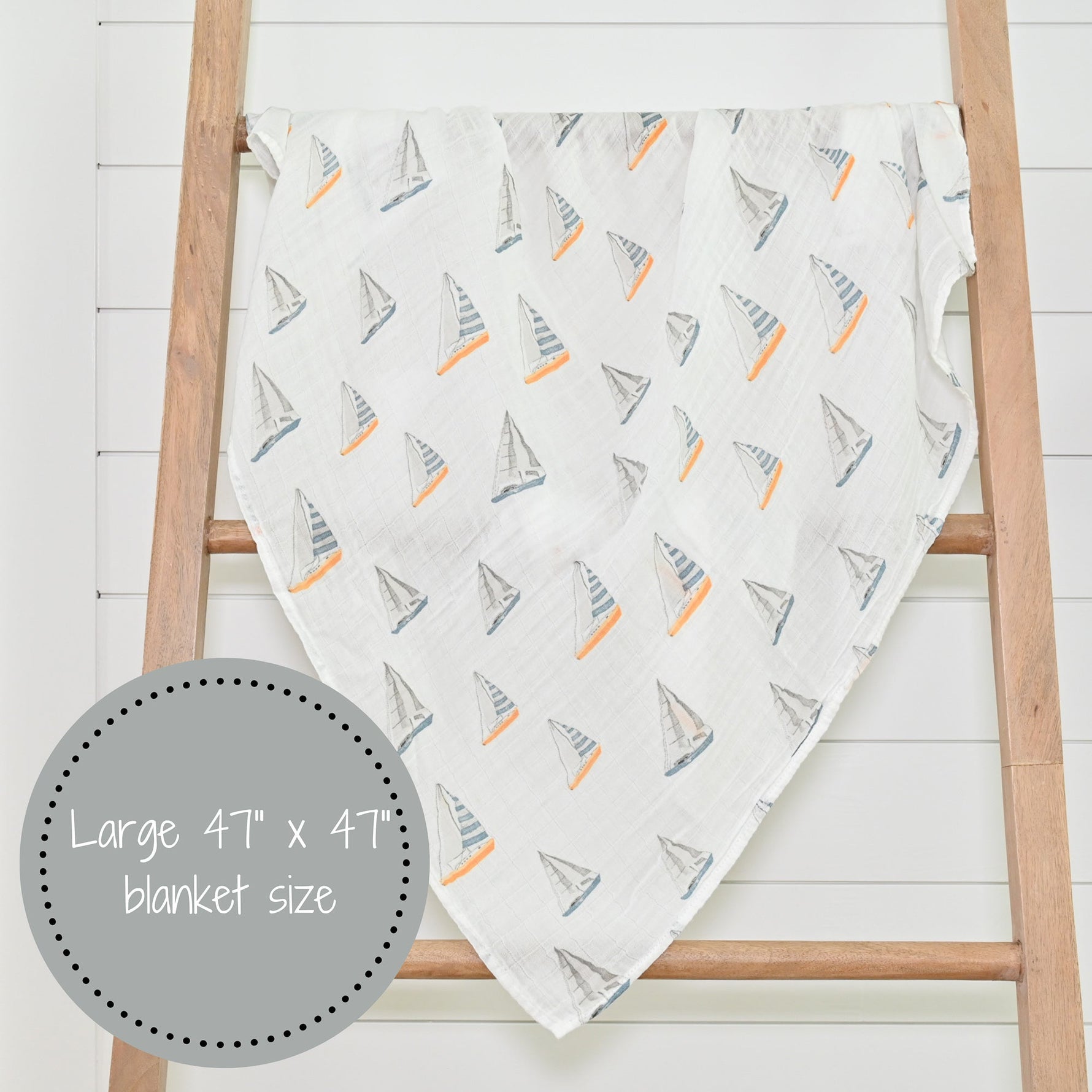 LollyBanks Sailing Away Swaddle BlanketEveretts Place