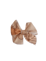 Little Mae & Co Sailor Bow Baby Girl Nylon Headband Bow Clips - 