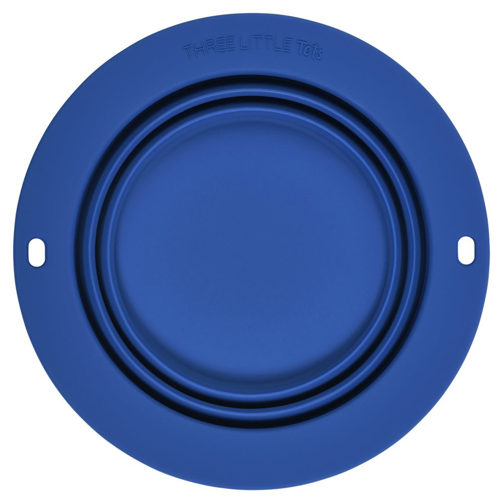 Three Little Tots Sailor Collapsible Bowl for Travel or Home - 