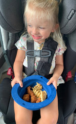 Three Little Tots Sailor Collapsible Bowl for Travel or Home - 