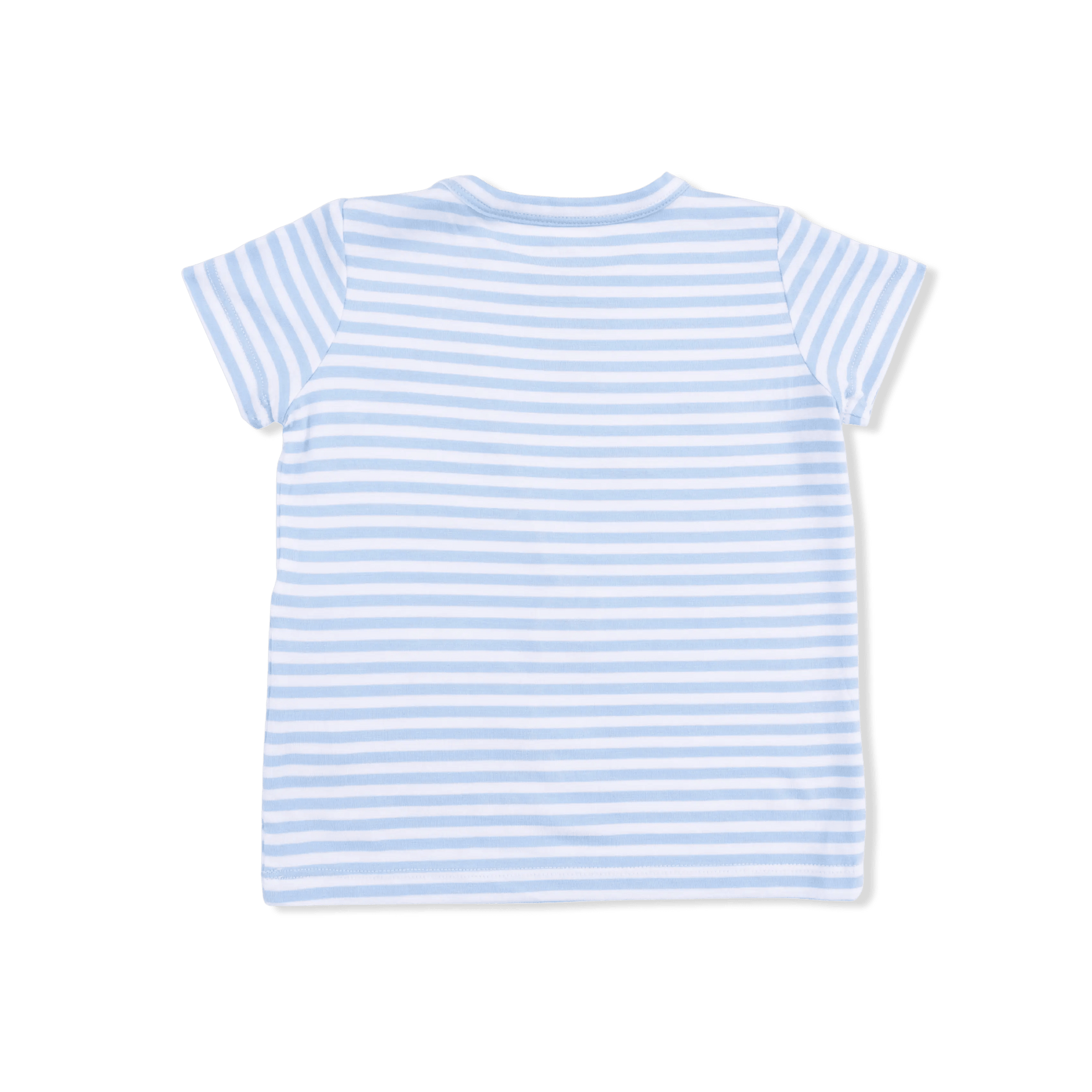 Angel Dear Sailor Sea Creatures Appliques - Crew Neck Tee with Cargo Short & Oceana Bucket Hat - 