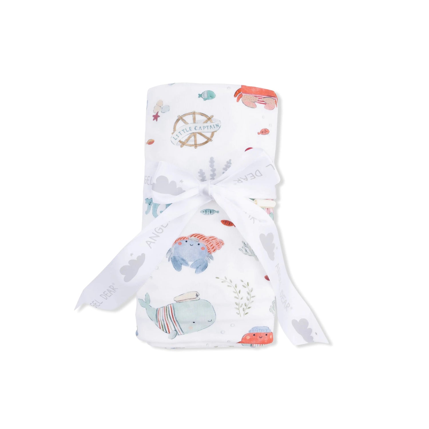 Angel Dear Sailor Sea Creatures - Swaddle Blanket - 