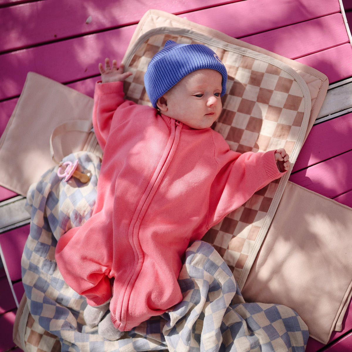 Organic Cotton Muslin Swaddle Blanket by Mushie