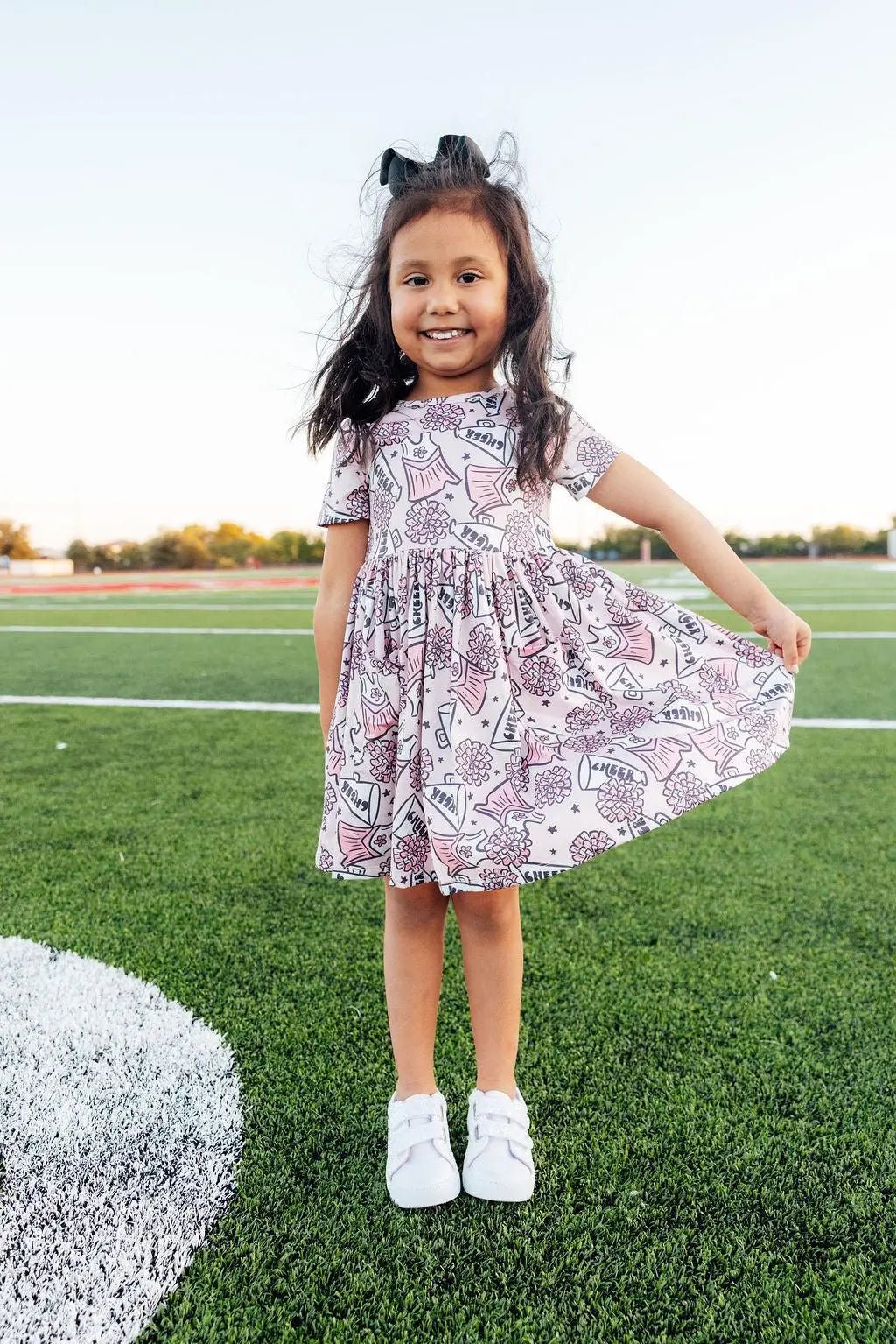 Mila & Rose ® SALE Cheer S/S Pocket Twirl Dress - 