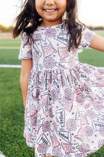 Mila & Rose ® SALE Cheer S/S Pocket Twirl Dress - 
