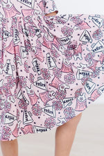 Mila & Rose ® SALE Cheer S/S Pocket Twirl Dress - 