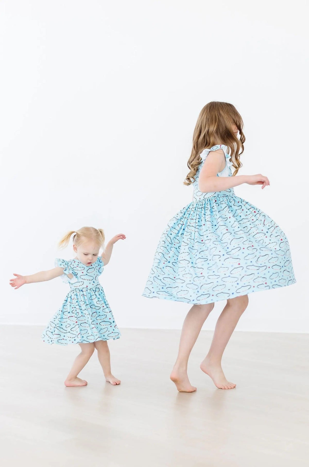 Mila & Rose ® SALE Miss Americana (Mila's Version) Flutter Sleeve Twirl Dress - 