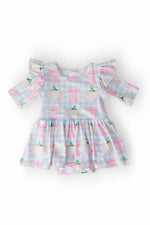 Mila & Rose ® SALE Pumpkin Picnic Twirl Flutter Bodysuit - 