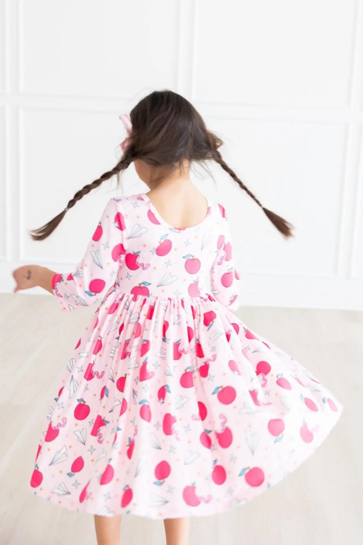 Mila & Rose ® SALE Star Student 3/4 Sleeve Pocket Twirl Dress - 