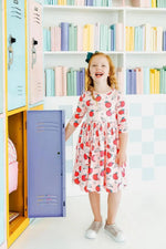 Mila & Rose ® SALE Star Student 3/4 Sleeve Pocket Twirl Dress - 