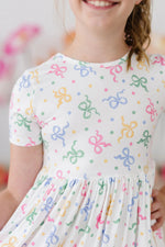 Mila & Rose ® SALE Tied in Love S/S Pocket Twirl Dress - 