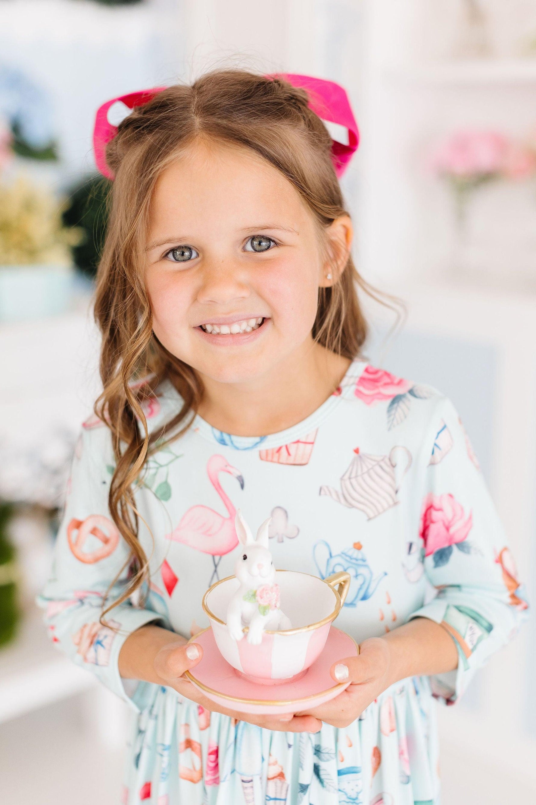 Mila & Rose ® SALE Wonderland 3/4 Sleeve Pocket Twirl DressEveretts Place