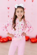 Mila & Rose ® SALE You Make Me Happy Satin Jacket - 