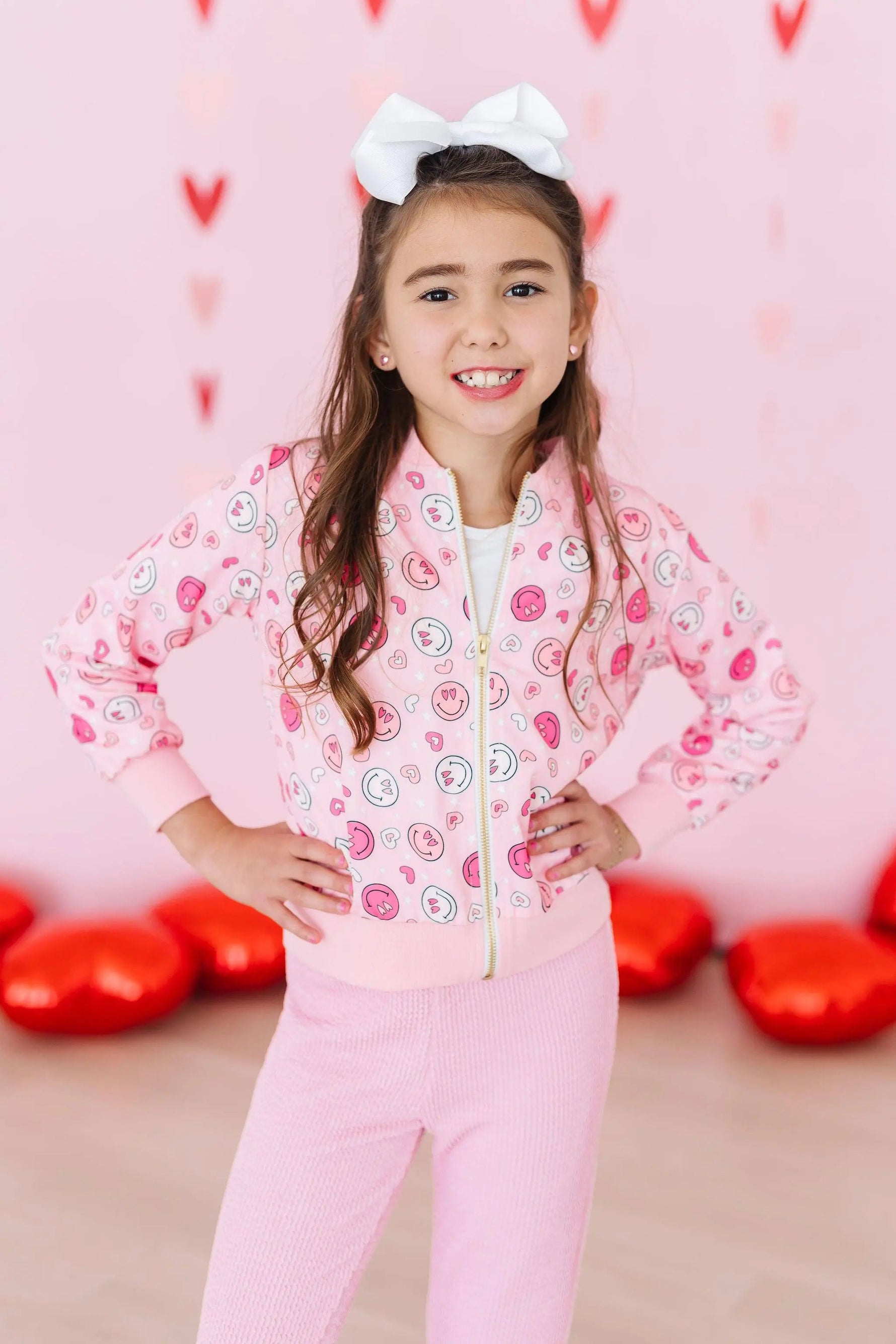 Mila & Rose ® SALE You Make Me Happy Satin Jacket - 