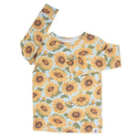 Sweet Bamboo Sammy's Sunflower Big Kid Pajama Set - 