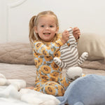 Sweet Bamboo Sammy's Sunflower Big Kid Pajama Set - 