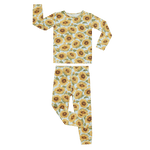 Sweet Bamboo Sammy's Sunflower Big Kid Pajama Set - 