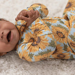 Sweet Bamboo Sammy's Sunflower Convertible Romper - 