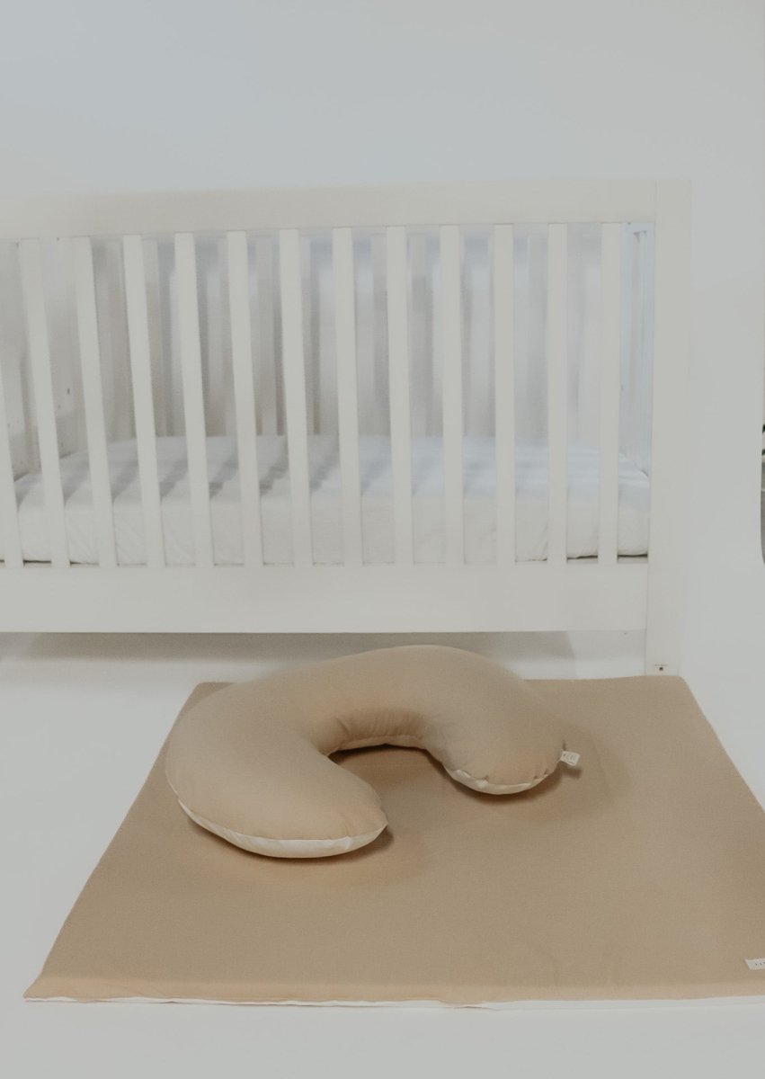 Little Mae & Co Sand Nursing Pillow Cover For Breastfeeding And Tummy Time - Everetts Place Boutique - 