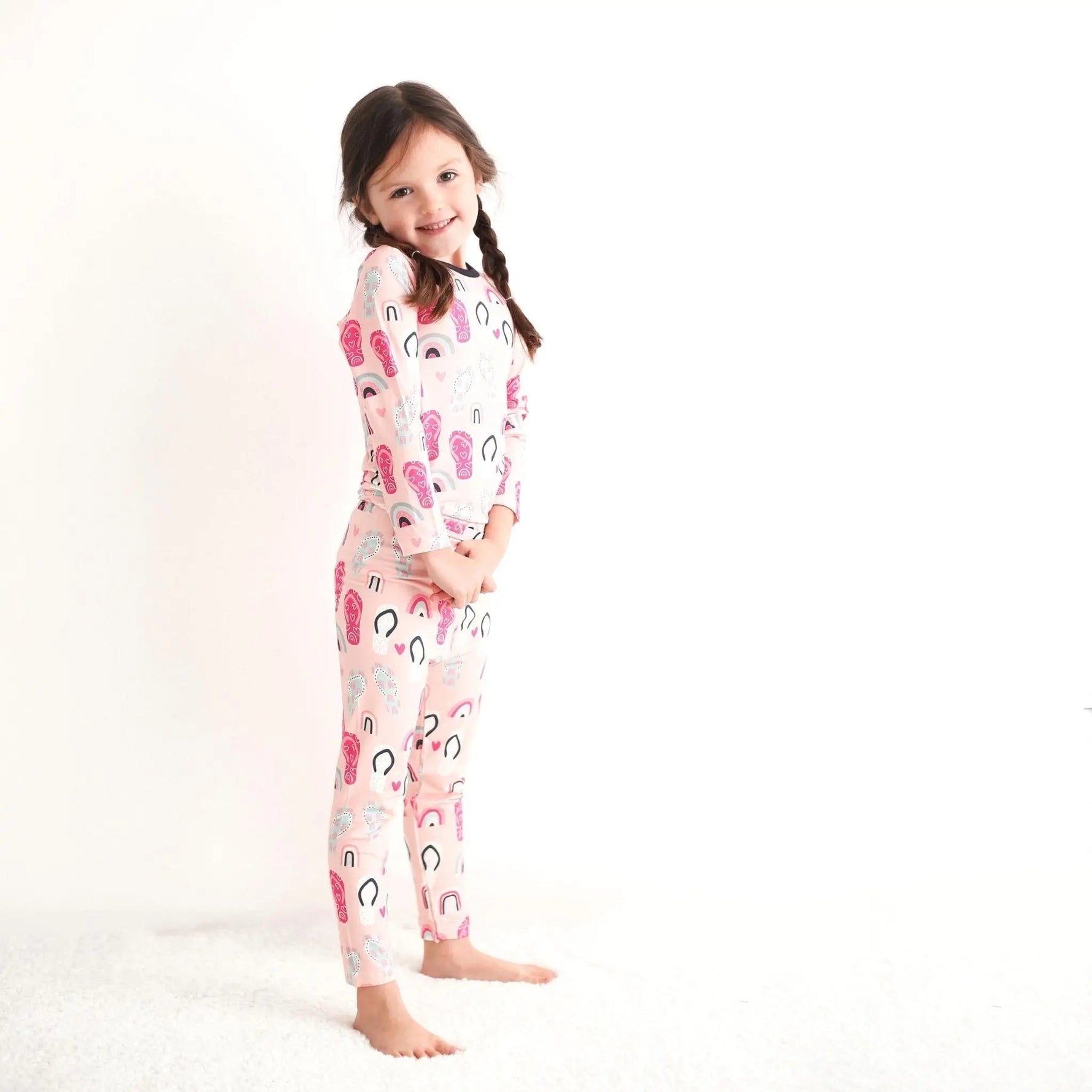Sandy Beach Pajama - Sleeve, Nightwear, Pink, Textile, Baby & Toddler Clothing | Everetts Place
