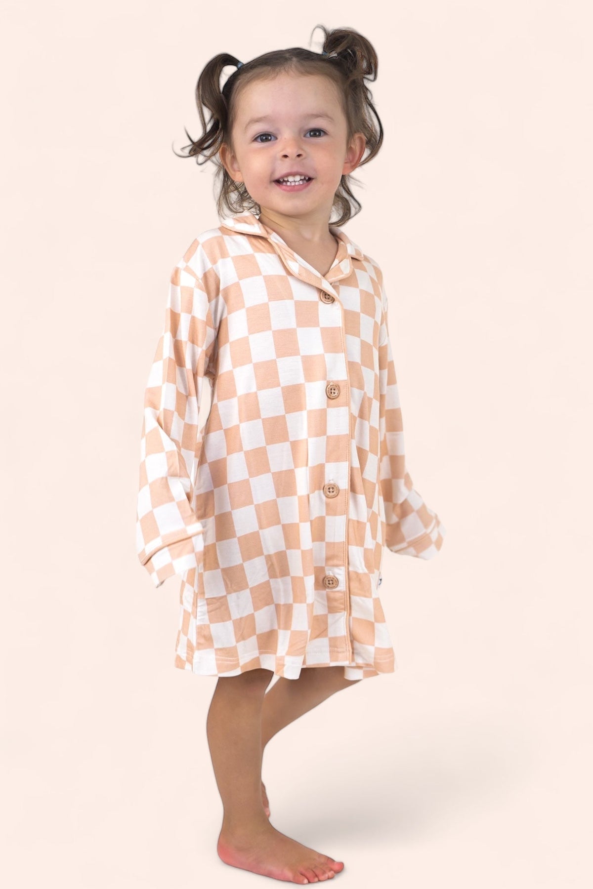 DREAM BIG LITTLE CO SANDY CHECKERS GIRL'S DREAM GOWNEveretts Place