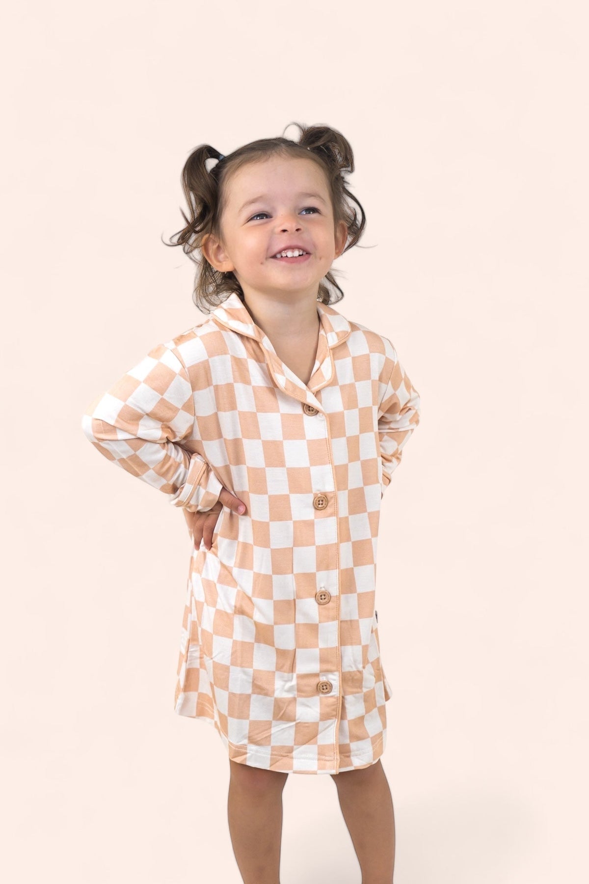DREAM BIG LITTLE CO SANDY CHECKERS GIRL'S DREAM GOWNEveretts Place