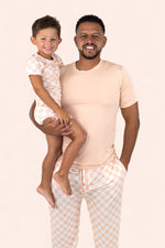 DREAM BIG LITTLE CO SANDY CHECKERS SHORT SLEEVE MEN'S DREAM JOGGER SETEveretts Place