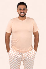 DREAM BIG LITTLE CO SANDY CHECKERS SHORT SLEEVE MEN'S DREAM JOGGER SETEveretts Place
