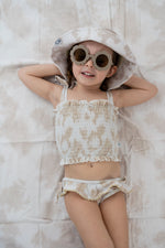 DREAM BIG LITTLE CO Sandy Shores Dream Beach Towel Calming Beige Coastal VibesEveretts Place