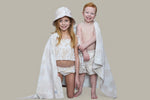 DREAM BIG LITTLE CO Sandy Shores Dream Beach Towel Calming Beige Coastal VibesEveretts Place