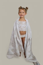 DREAM BIG LITTLE CO Sandy Shores Dream Beach Towel Calming Beige Coastal VibesEveretts Place