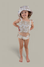 DREAM BIG LITTLE CO SANDY SHORES DREAM SMOCKED TWO PIECE SWIM SUITEveretts Place