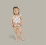 DREAM BIG LITTLE CO SANDY SHORES DREAM SMOCKED TWO PIECE SWIM SUITEveretts Place