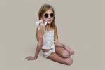 DREAM BIG LITTLE CO SANDY SHORES DREAM SMOCKED TWO PIECE SWIM SUITEveretts Place