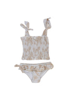 DREAM BIG LITTLE CO SANDY SHORES DREAM SMOCKED TWO PIECE SWIM SUITEveretts Place