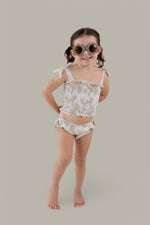 DREAM BIG LITTLE CO SANDY SHORES DREAM SMOCKED TWO PIECE SWIM SUITEveretts Place