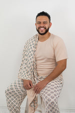DREAM BIG LITTLE CO SANDY SMILES CHECKERS MEN'S DREAM JOGGER SETEveretts Place