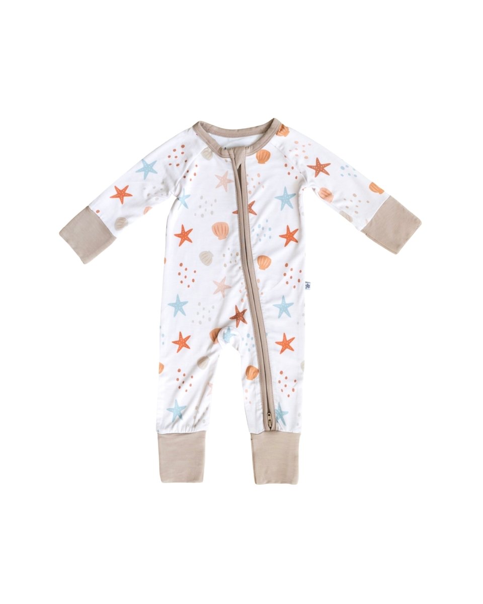 Hugga Babies Sandy Toes Zipper Lounger - Everetts Place Boutique - 