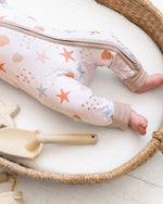 Hugga Babies Sandy Toes Zipper Lounger - Everetts Place Boutique - 
