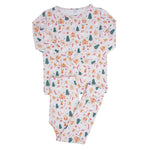 Sweet Bamboo Santa's Cookies Gingerbread Big Kid Pajama - 