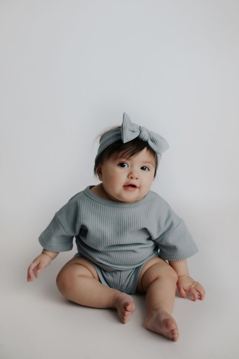 Three Little Tots Santorini Waffle Headband - 