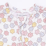 Angel Dear Sarah Floral - 2 Way Ruffle Back Zipper FootieEveretts Place